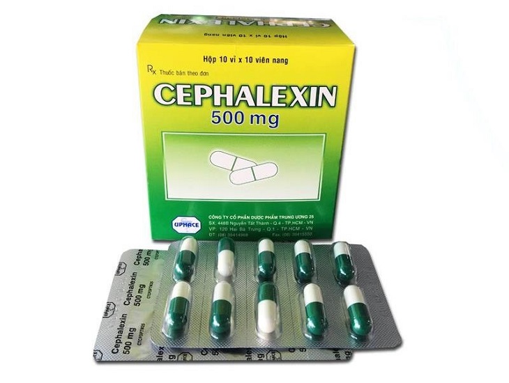 Cephalexin phù hợp với những người viêm họng ở mức vừa phải