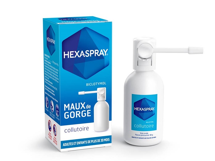 HexaSpray giúp hỗ trợ điều trị tại các chỗ chứng viêm và nhiễm trùng