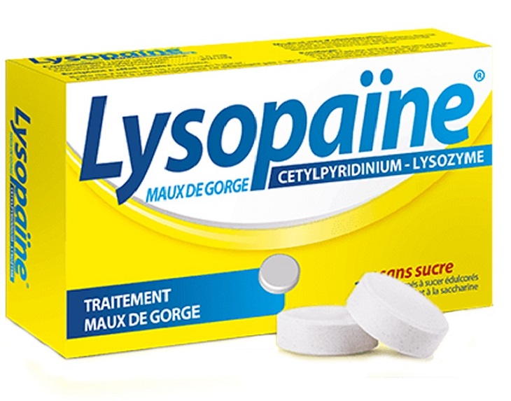 Thuốc ngậm kháng sinh Lysopain