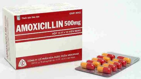 Thuốc amoxicillin được sử dụng rất nhiều trong chữa viêm họng