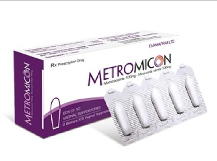 Sản phẩm Metromicon là thuốc đặt viêm lộ tuyến kê đơn khá thông dụng hiện nay