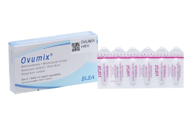 Ovumix là thuốc đặt viêm lộ tuyến có khả năng khắc phục rất tốt các tổn thương phần phụ