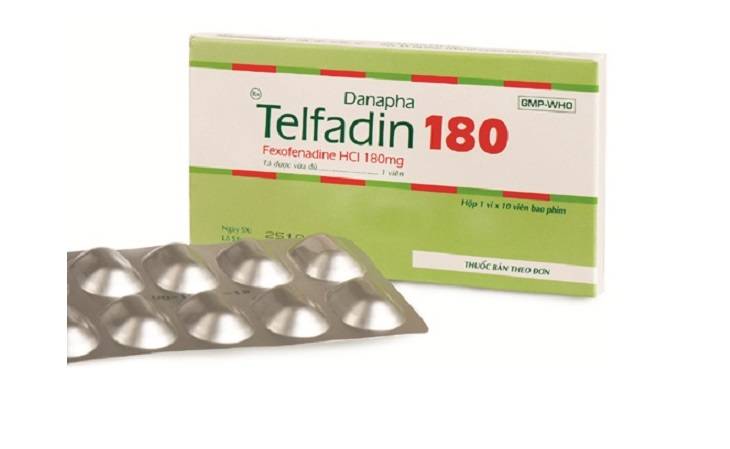 Terfenadin cũng là thuốc kháng histamin được dùng để điều trị bệnh viêm xoang