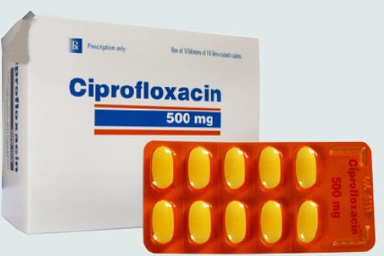 Thuốc điều trị viêm vùng chậu Ciprofloxacin