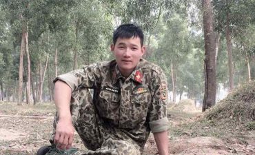 Chàng quân nhân Nguyễn Đình Hiếu (26 tuổi)