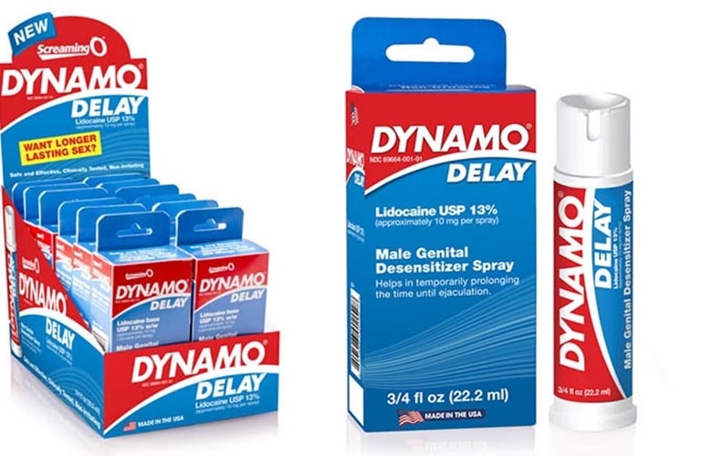 Dynamo Delay được sản xuất bởi một công ty chuyên sản xuất đồ chơi người lớn ở Mỹ