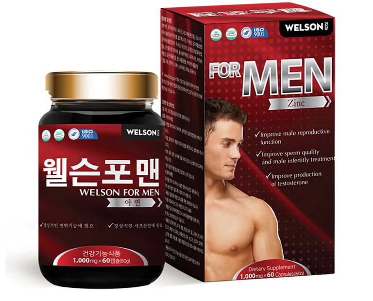 Welson For Men - Viên uống khắc phục yếu sinh lý nam