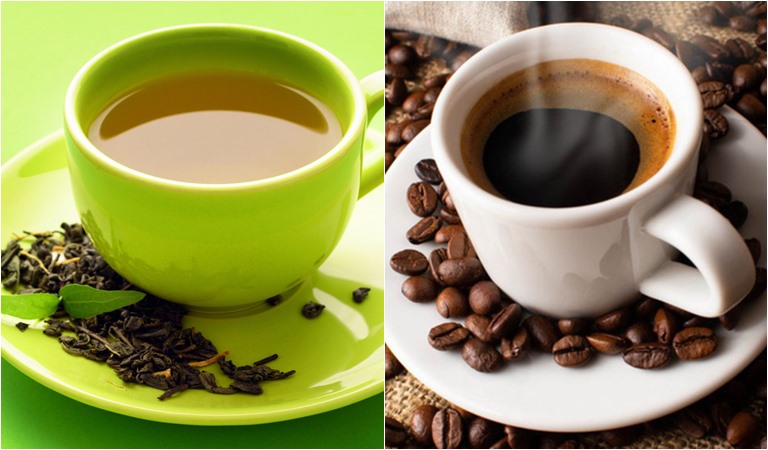 Sử dụng trà xanh hoặc cà phê cũng giúp giảm đau đầu hiệu quả