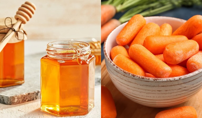 Cách chữa viêm họng hạt bằng mật ong và cà rốt