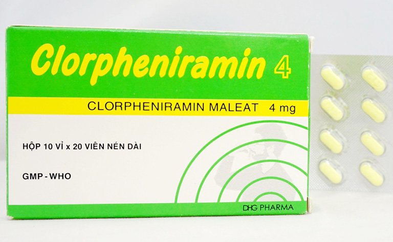 Dùng Clorpheniramin 4mg trị nước mũi màu xanh có mùi hôi tanh ở người lớn