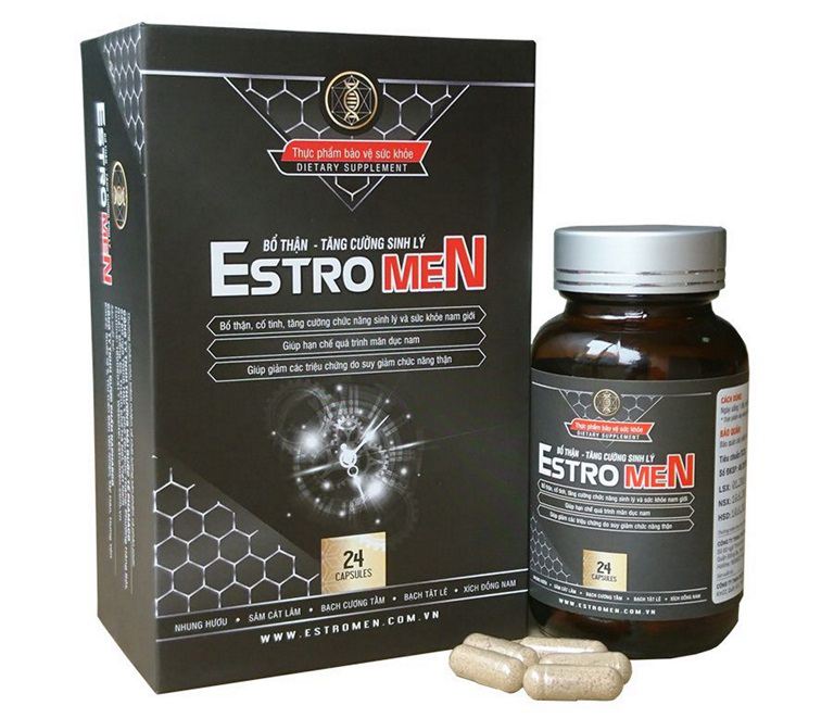 Thực phẩm chức năng chữa rối loạn cương dương Estro Men