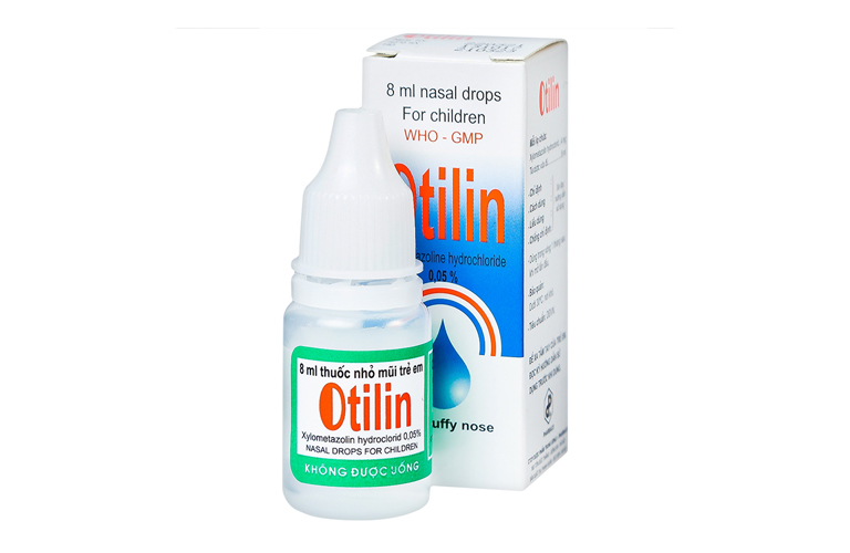 Otilin 8ml là thuốc sổ mũi cho trẻ sơ sinh được nhiều mẹ tin dùng